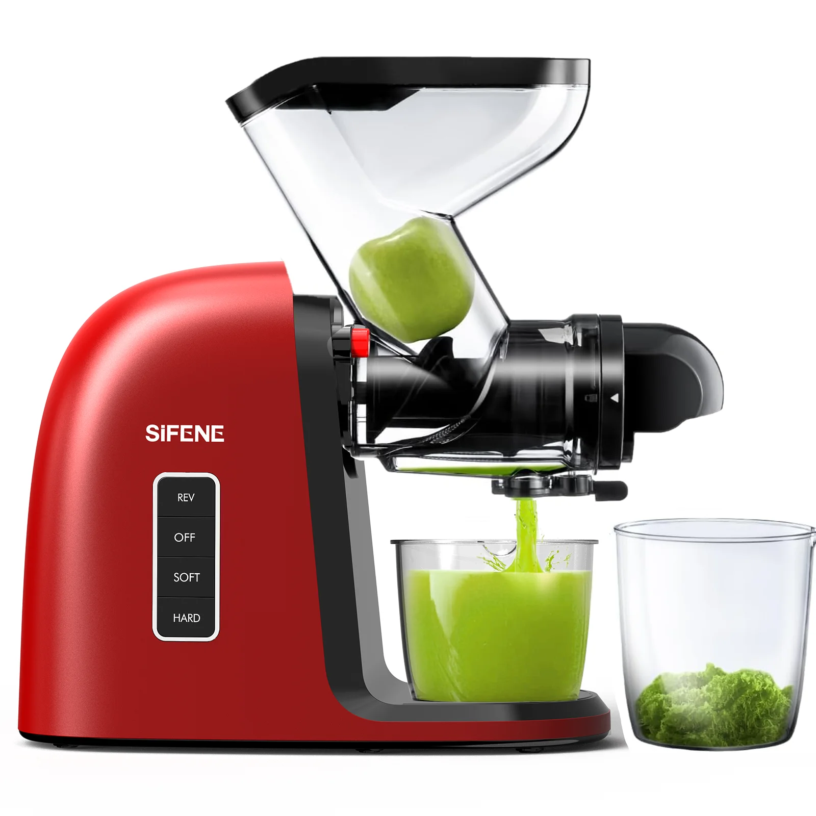 SiFENE Quiet Cold Press Juicer Machine, Wide 3.2