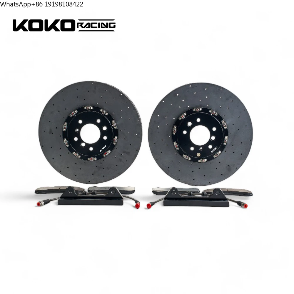 370*30 Silicon Carbide Coating CCB Big Break Kit Carbon Ceramic Brake Disc Disk Rotor For Porsche 718 Style Edition