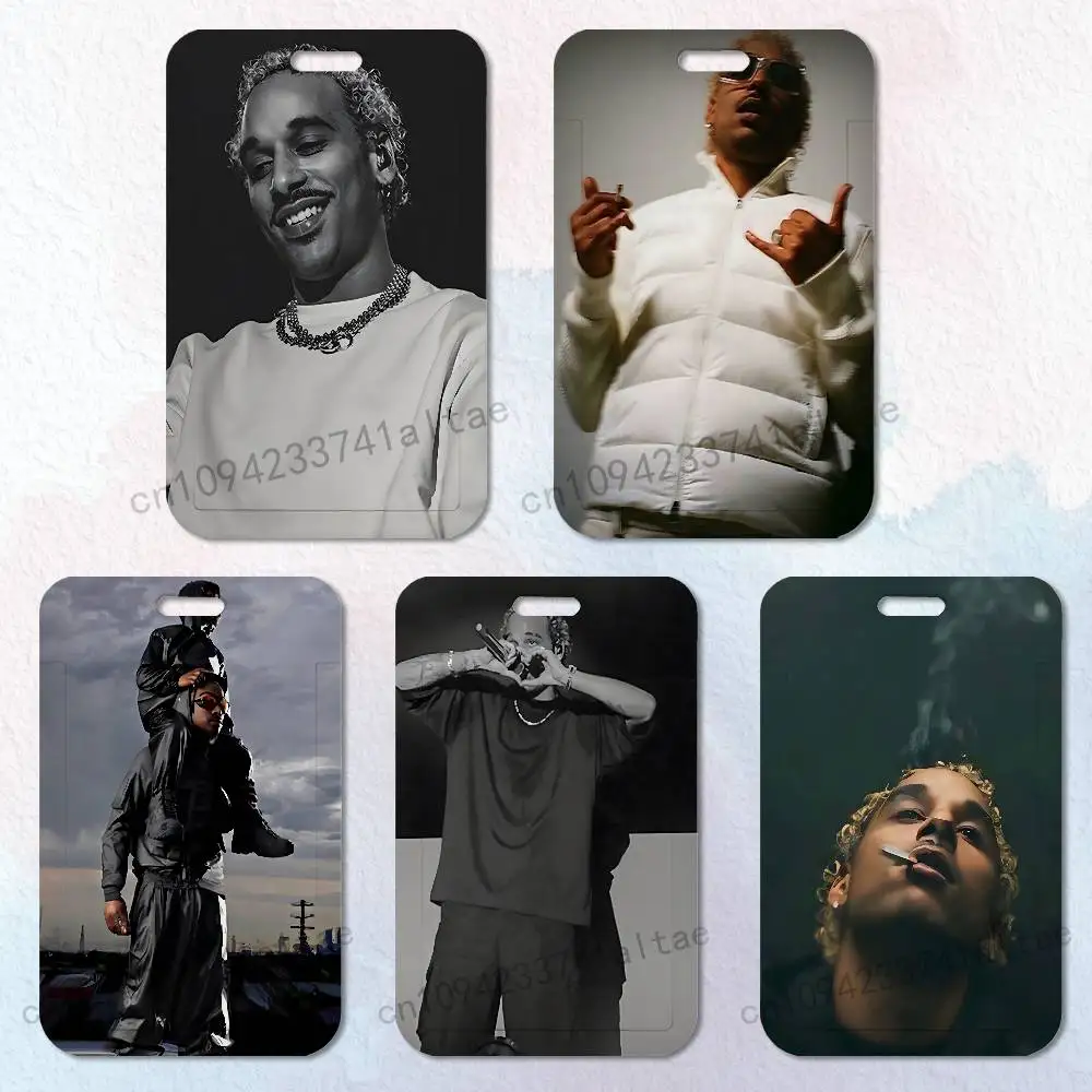 

Rapper L-Laylow Card Holder Lanyard Camera Neck Strap Credit Card Case ID Badge Credentials Protection