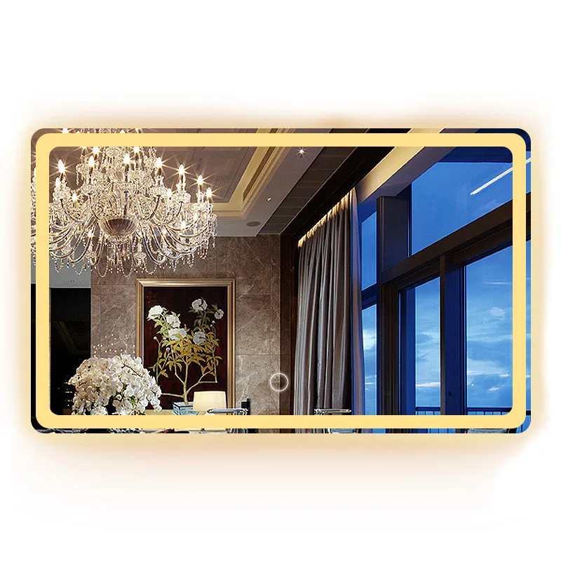 

Smart mirror, bathroom luminous LED light mirror, anti-fog