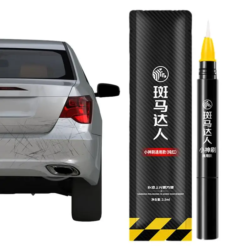 

Car Touching Up Paint Pens Protective Paint Pens For Cars 2.5ml Car Maintenance Supplies Strong Adhesion Quick Drying Auto