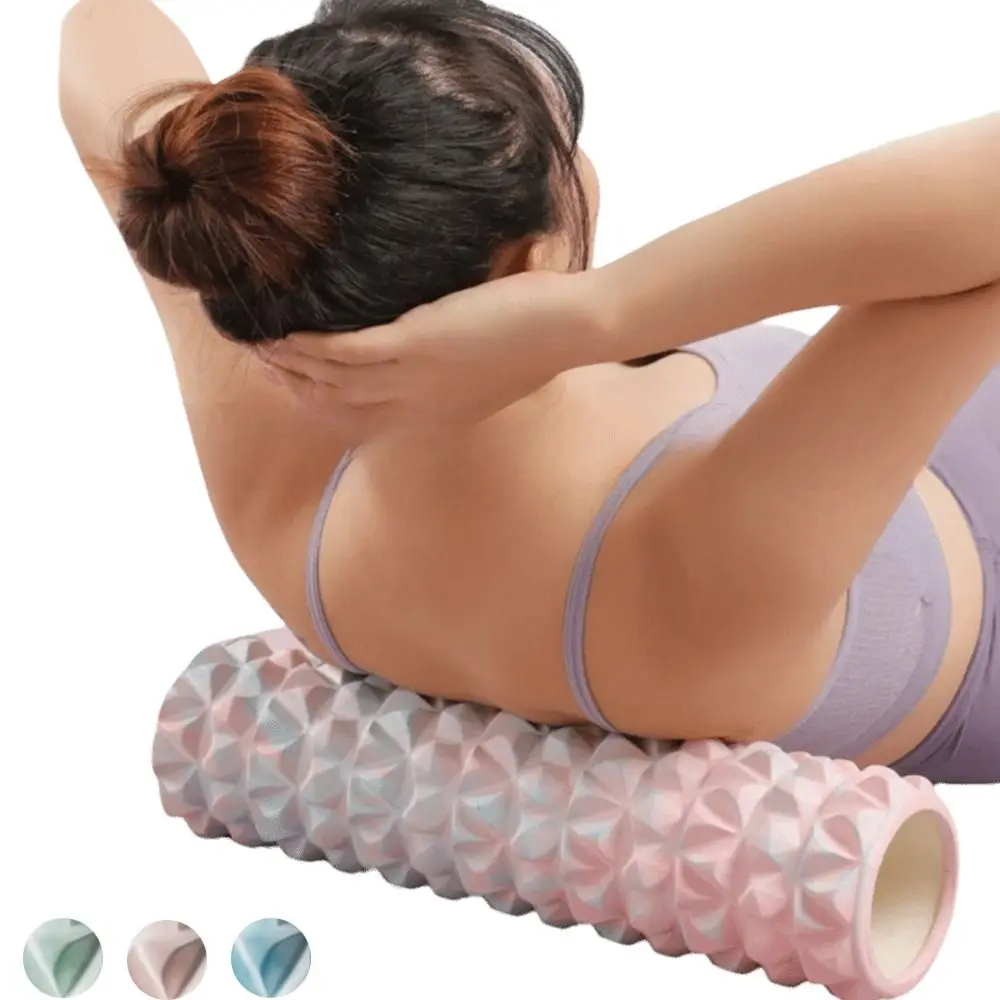 

30/45cm EVA Foam Roller Deep Tissue Massage Portable Fitness Roller Lumbar Support Muscle Relaxation Pilates Fitness Equipment