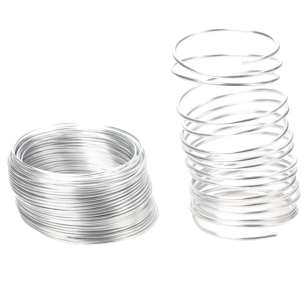 

3M/Roll 1.0/1.5/2.0/3.0mm Aluminum Wire Soft Craft Versatile Painted Metal DIY Earrings Choker Necklace Handmade Jewelry Making