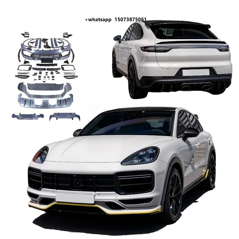 Bodykit For  9Y0.1 2018-2023 Facelift to 9Y0.2 Turbo GT Style 2025 DRL Light Diffuser Lip Bumper High Quality