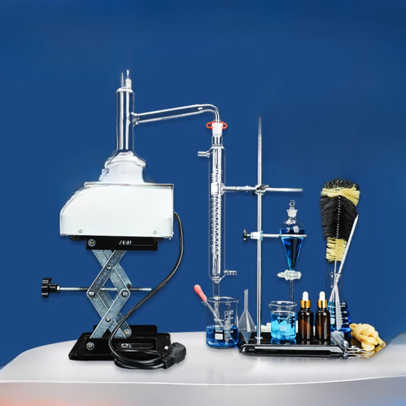 Hydrosol Distillation Essential Oil Distillation and Extraction Unit Complete