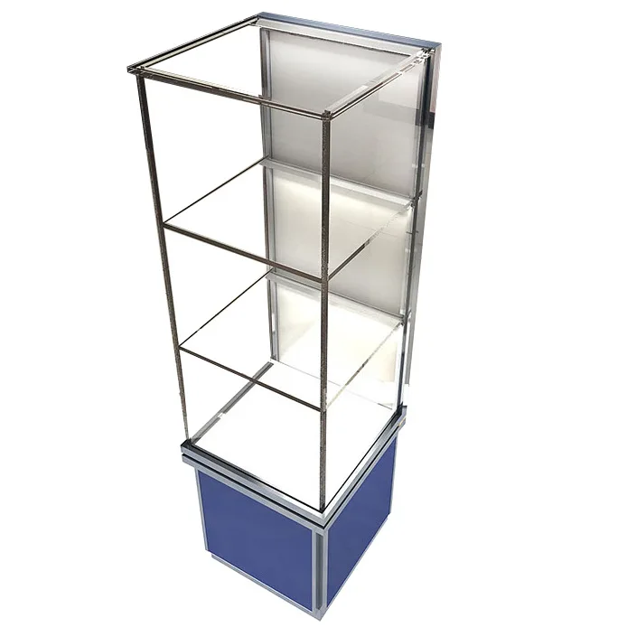 Tempered glass shelf Jade display case Multi-layer glass display case Sample stand Toy figure counter