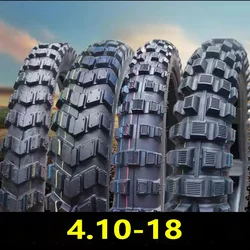 Motorcycle 4.10-18 off-road motorcycle front and rear tires and inner and outer tubes