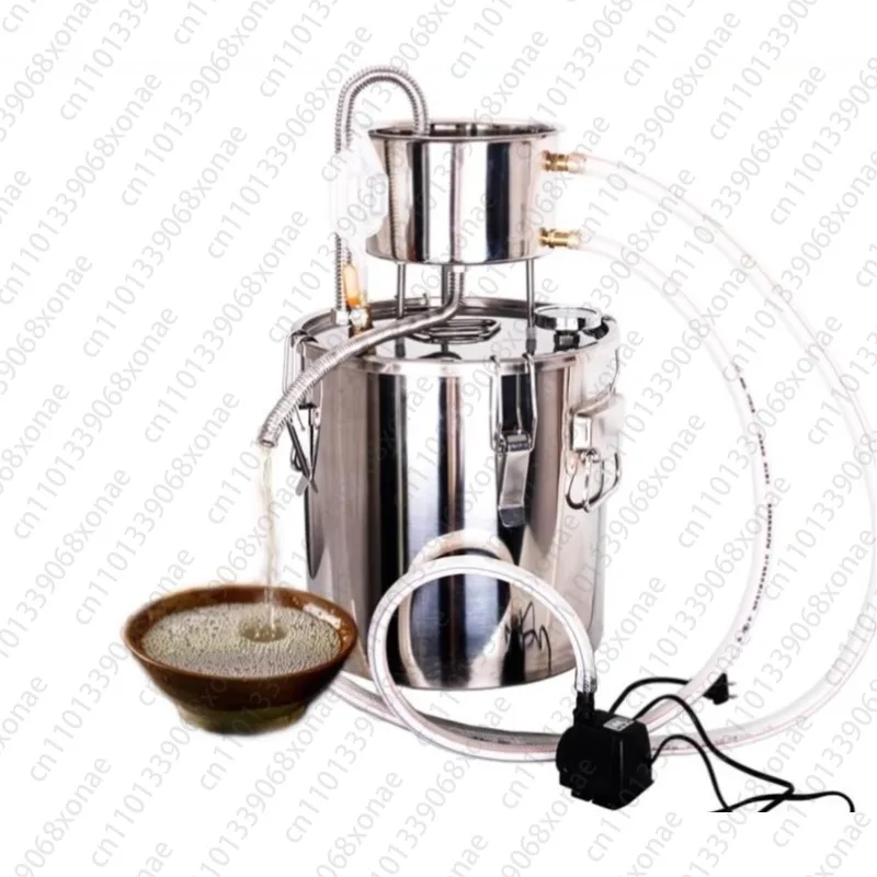 

Stainless steel home brewing equipment machine, pure dew distilled water grain white wine in one
