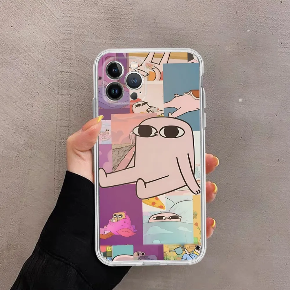 Ketnipz Cartoon Phone Case For iPhone 15 14 11 12 13 Mini Pro XS Max Cover 6 7 8 Plus X XR SE 2020 Funda Shell