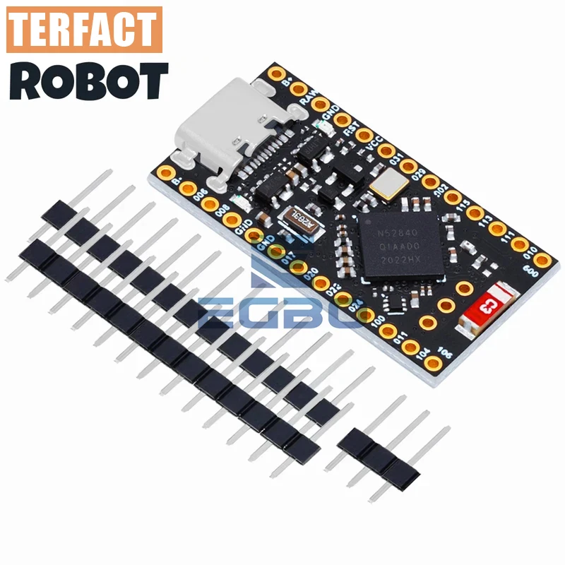 1~20PCS NRF52840 Development Board Compatible With Nice!Nano V2.0 Bluetooth Charging Management Pro Micro NRF52840