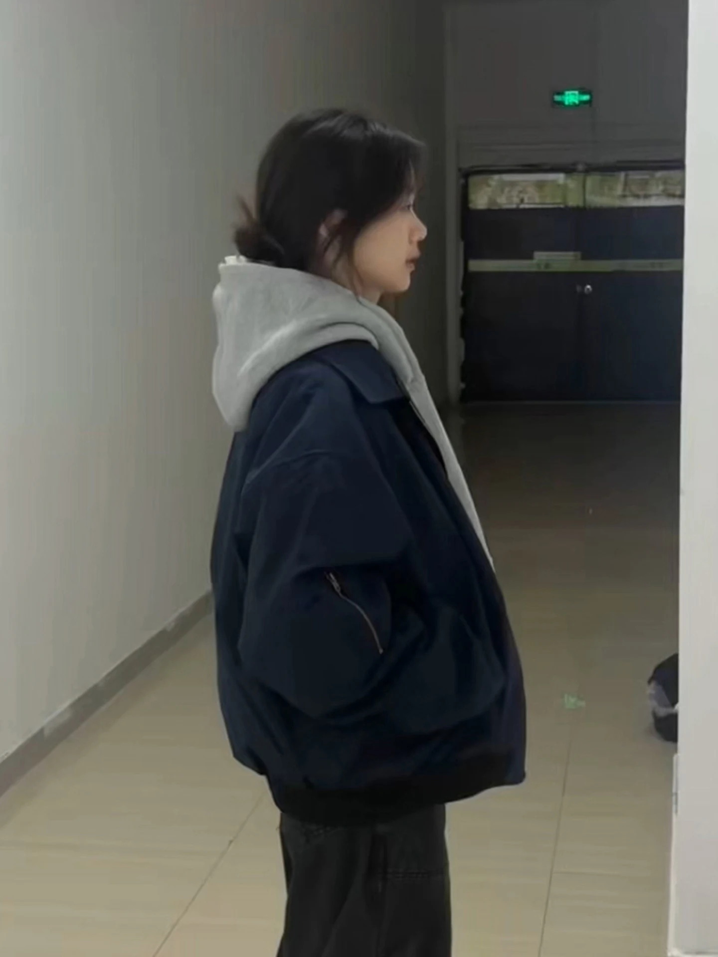 

ort Bomber Jaet Men's Autumn Faion Brand Workwear Collared Baseball Sle Polyester Fiber Breathable Thin Stand Fit