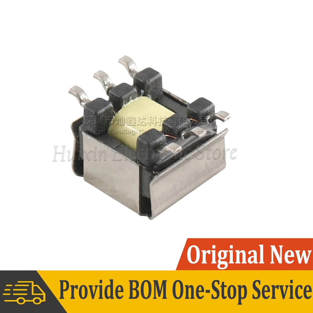 5pcs SMD SMT EE5.0 High Frequency Signal Isolated Pulsing Power Supply Transformer Filter Turns Ratio 1:1 Inductance 100uH new