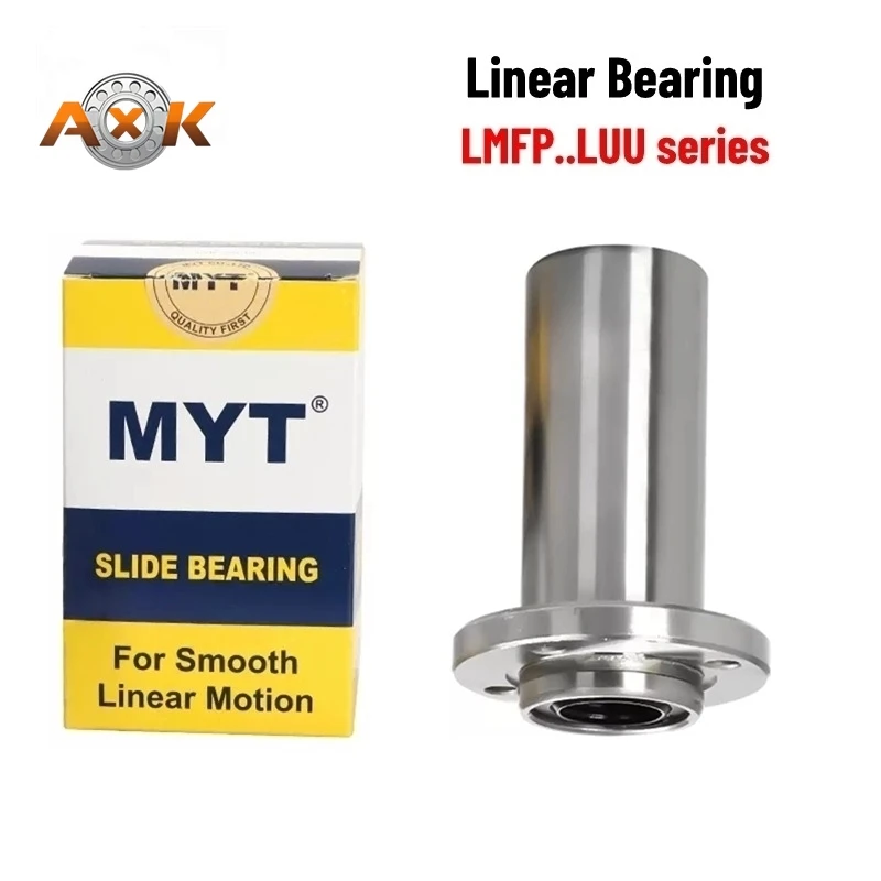 LMFP50LUU 50X80X192mm  Guided Round Flange Lengthened Linear Bearing