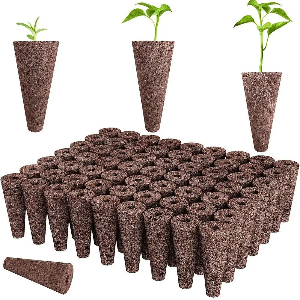 Seed Grow Sponges Replacement Root Growth Sponges Seedling Starter Plugs Starting Seed Pod Hydroponic Garden Planting