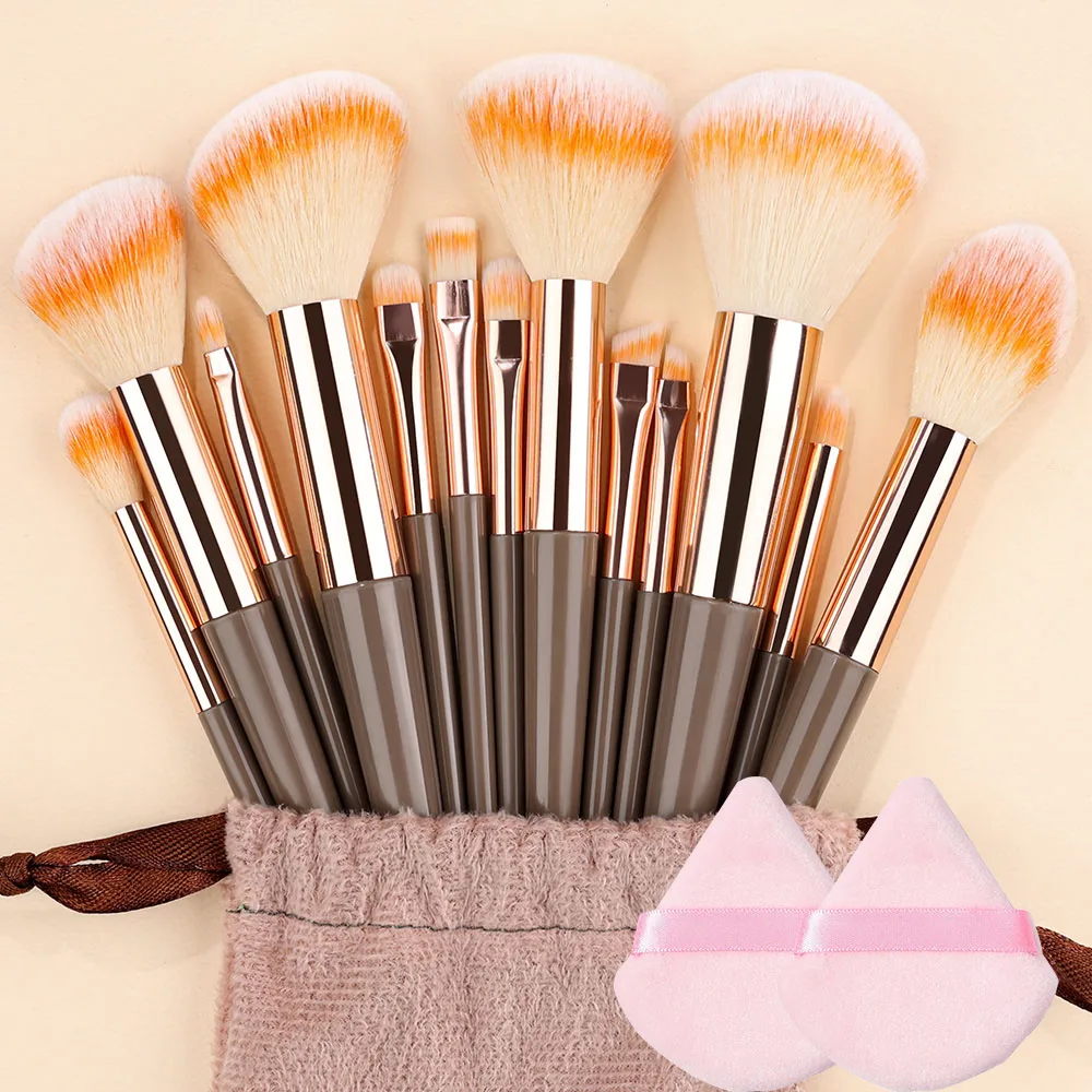 

Makeup Brushes Set 13pcs Makeup Brush Travel Eyeshadow Eyebrow Eyeliner Blending Lip Soft Fluffy Make up Cosmetic Beauty Tools