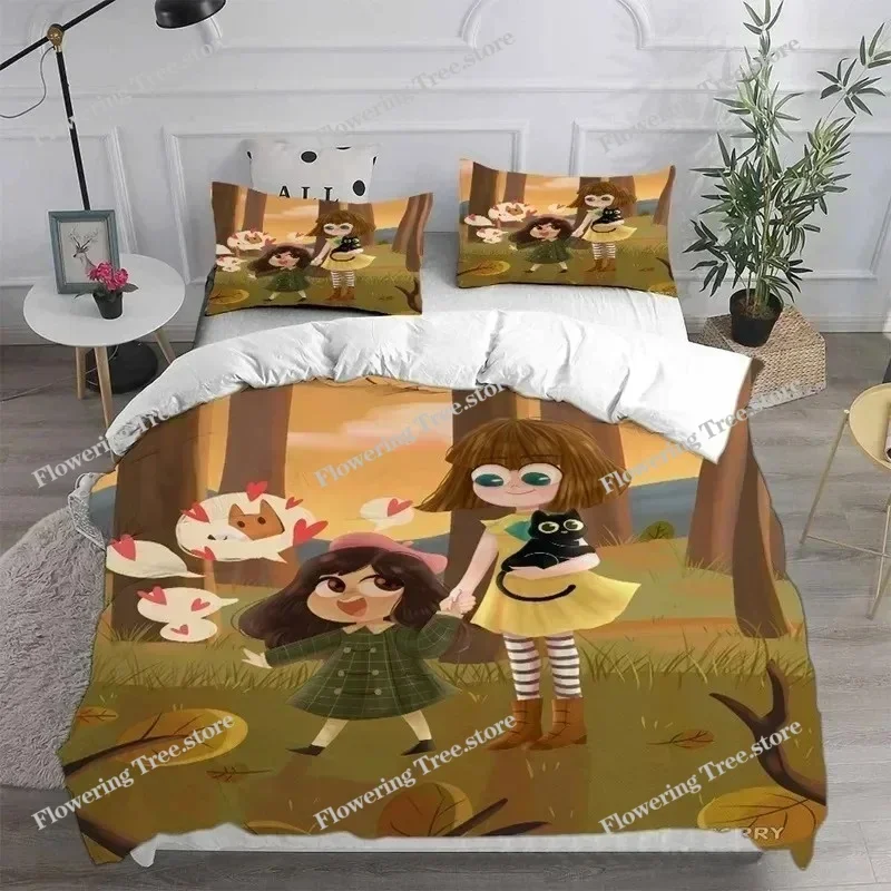 

Home Textiles Little Misfortune Bedding Sets Comforter Quilt Bed Cover Duvet Cover Pillow Case Sets Kids Adult Size029