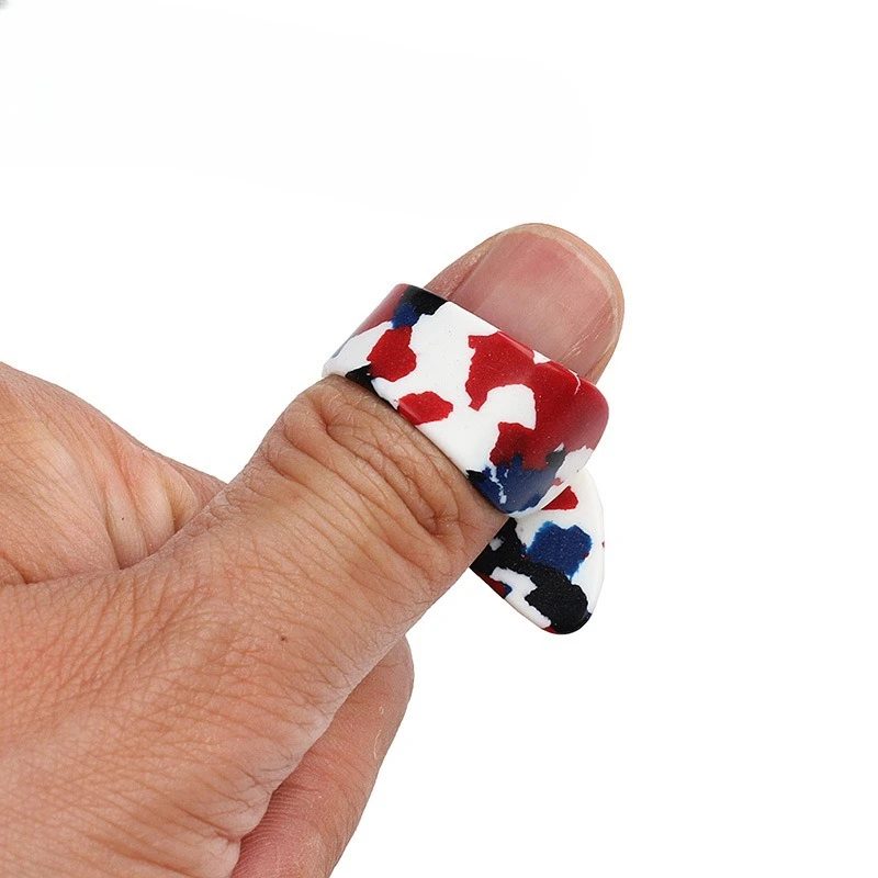 5Pcs Guitar Thumb Picks Finger Picks Replacement Instrument Playing Accessories for Ukulele Electric Guitar Picks  Accesorios