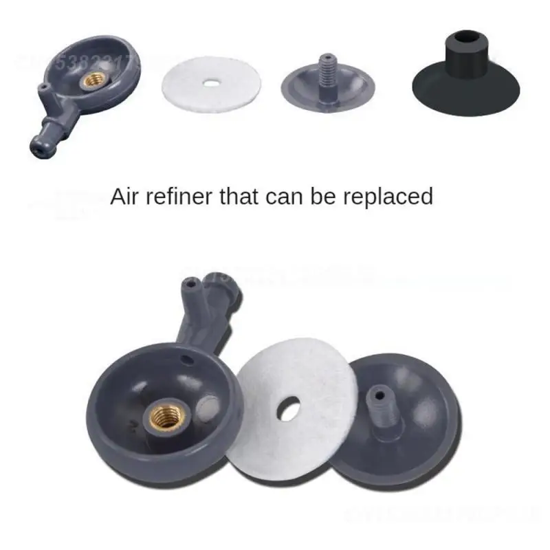 Air Refiner High Dissolved Oxygen Easy To Disassemble And Clean Plastic Material Black Air Pumps And Accessories Oxygen Pump