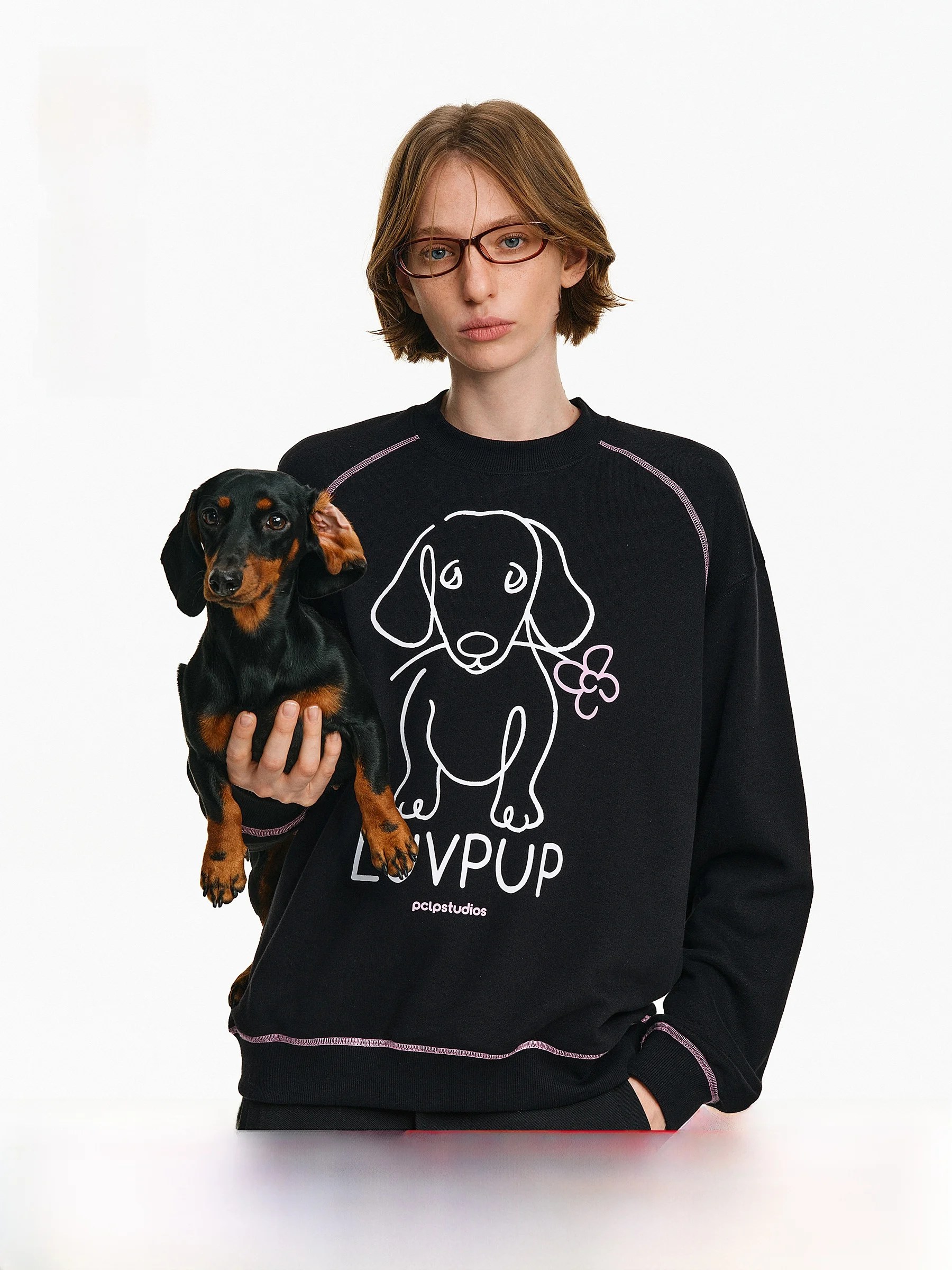 

PCLP Warm Leather Hoodie Loose Fit round Ne Men's Constant Temperature Autumn Winter Faion Brand Sweatirt Youth Active ...