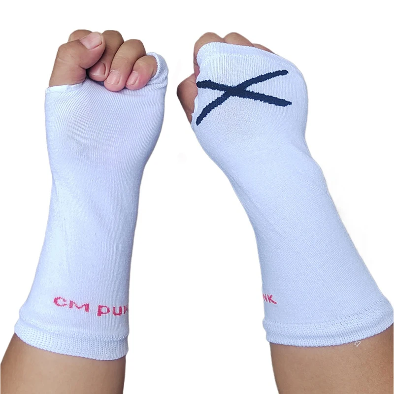 CM punk Philp Jack Brooks Wrist protection gloves hand protection Wrestling arm protection