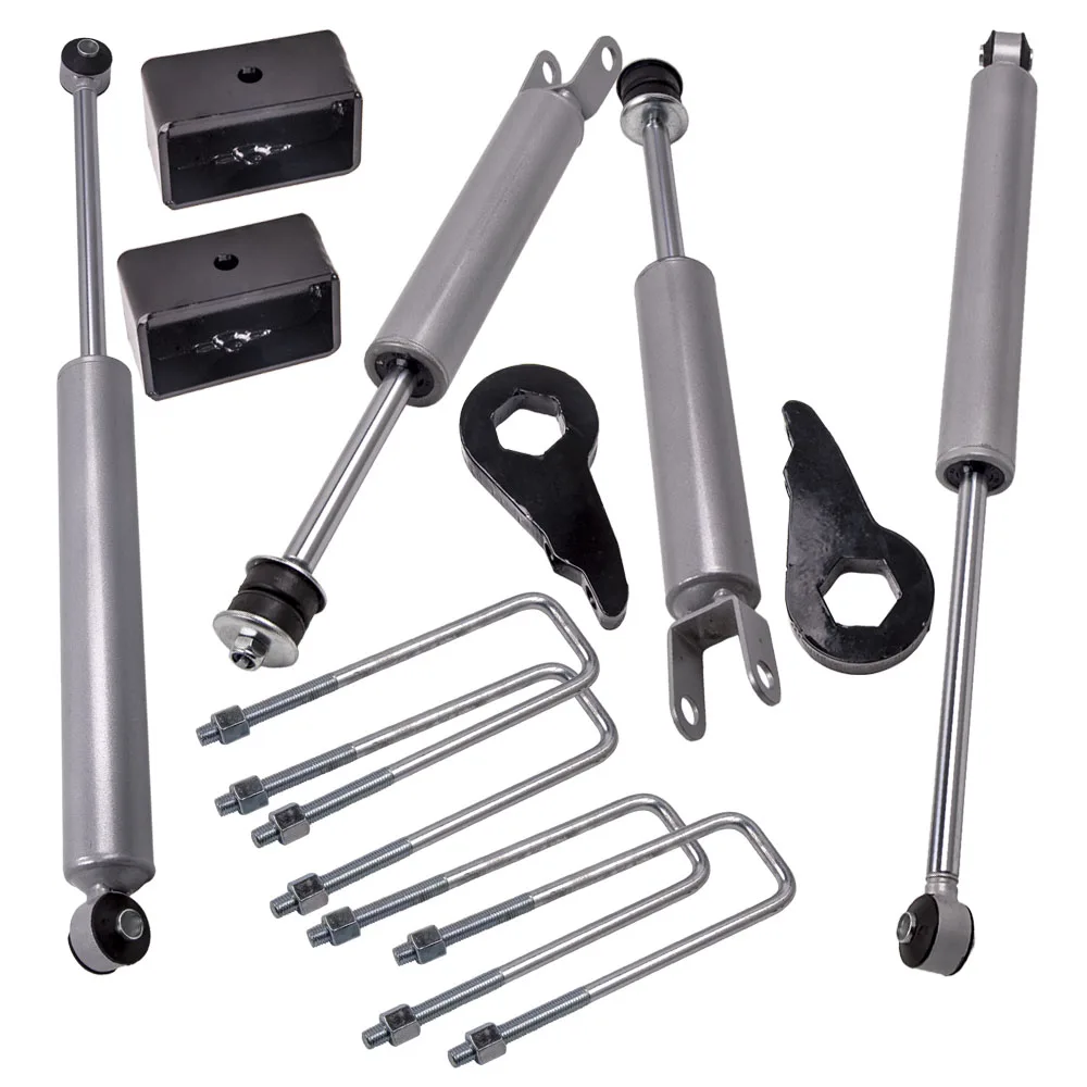 MaXpeedingrods 1-3 Inch Leveling Lift Kit Suspension for Chevy Silverado GMC Sierra 1500 1999-2006