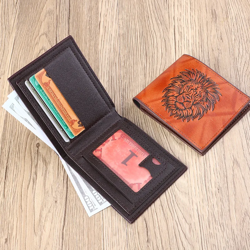 

Мужской кожаный кошелек с несколькими отделениями для карт, клатч Billetera Tarjetero De Hombre Cartera Hombre, кошелек для монет