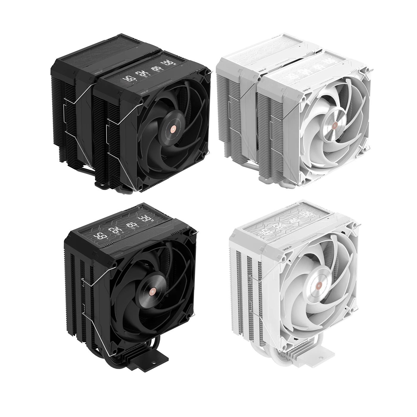 alseye-q120：低騒音、高風圧、空冷式ラジエーター。温度表示機能を搭載。lga1851-115x-1700-2066-am5-am4に対応。