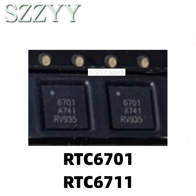 5PCS  RTC6701A RTC6701 silk screen 6701 RTC6711A RTC6711 QFN