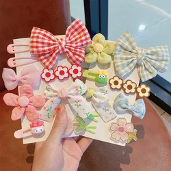 Children's Side Barrettes New Style Baby's Harmless Hair Clips Cute Fragmented Hairpin Little Girl Bow Headwear