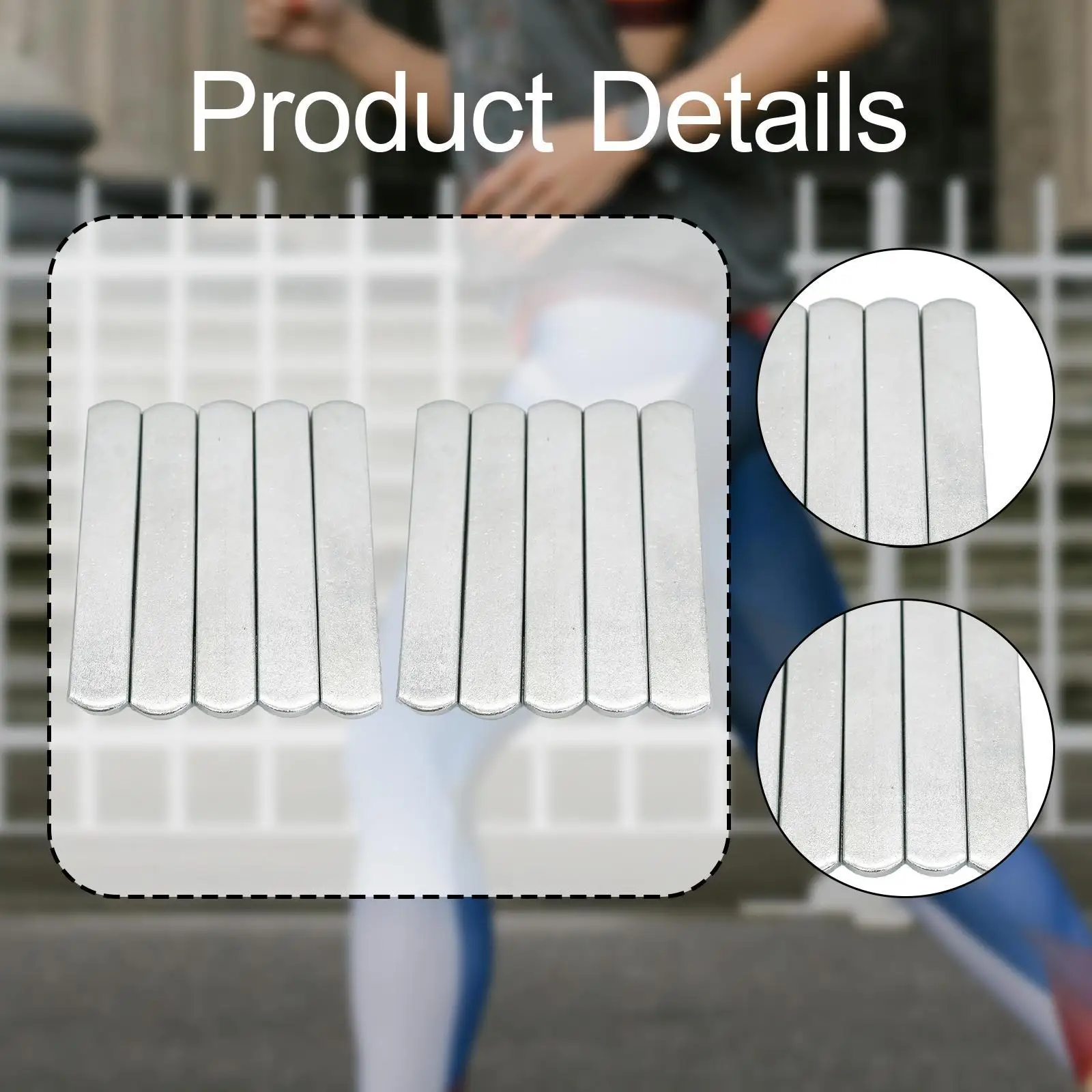 10x لوحات سترة مرجحة متعددة الوظائف للرجال والنساء لوحات تدريب القوة للجري والتمارين واللياقة البدنية والرياضة والركض والقلب