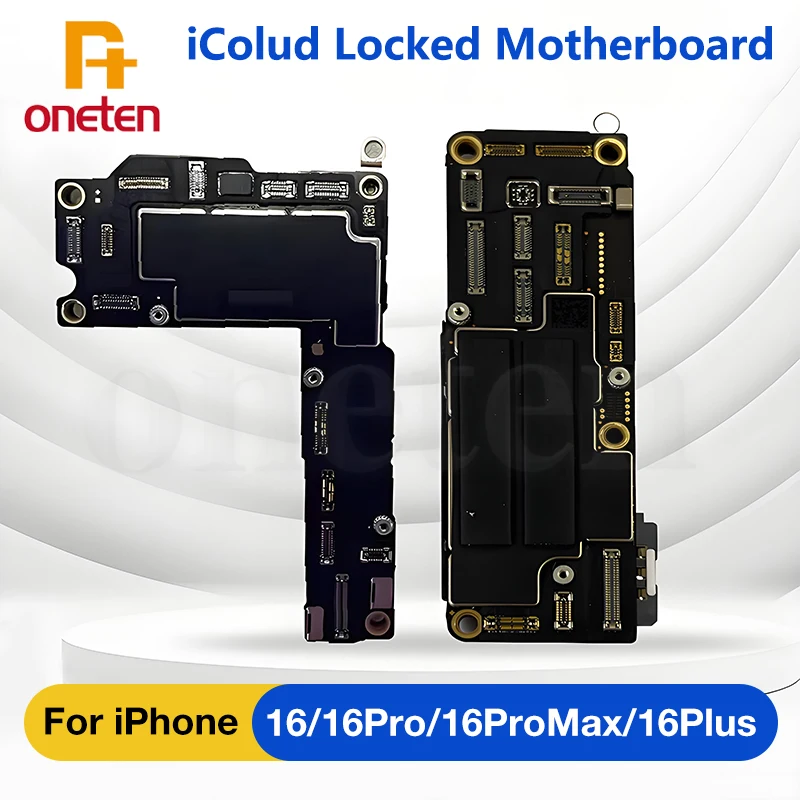 لوحة أم ICloud مقفلة لهاتف IPhone 16 16Plus 16 Pro Max Power على لوحة المنطق LCD اختبار إصلاح مهارة الممارسة اللوحة الرئيسية