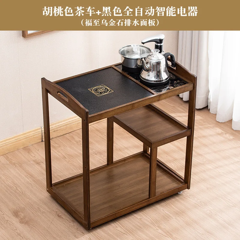 Tea bar table, kettle, integrated bar machine, small desktop tea cabinet, coffee table, mobile table