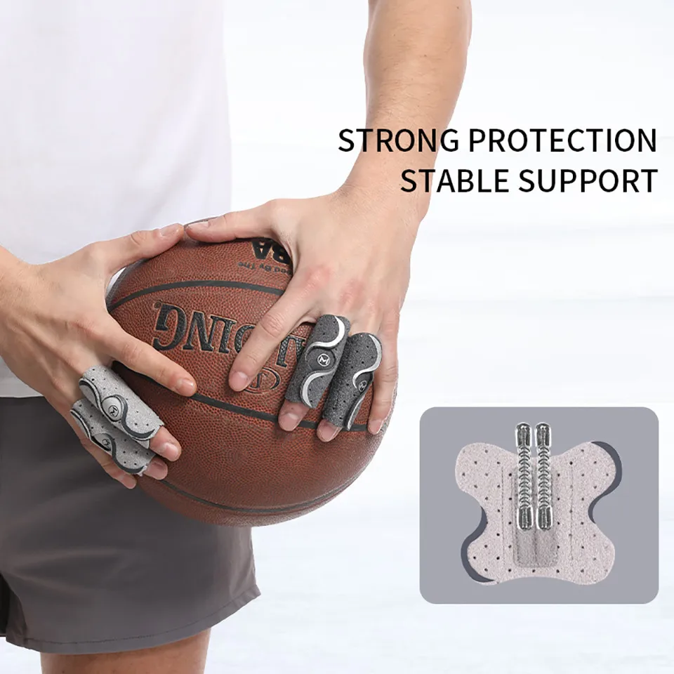 Picture 6: 1/2Pcs Finger Protection DoubleSpring Support Finger Protection Protect The Knuckles Breathable Comfortable Adjustable Anti-slip