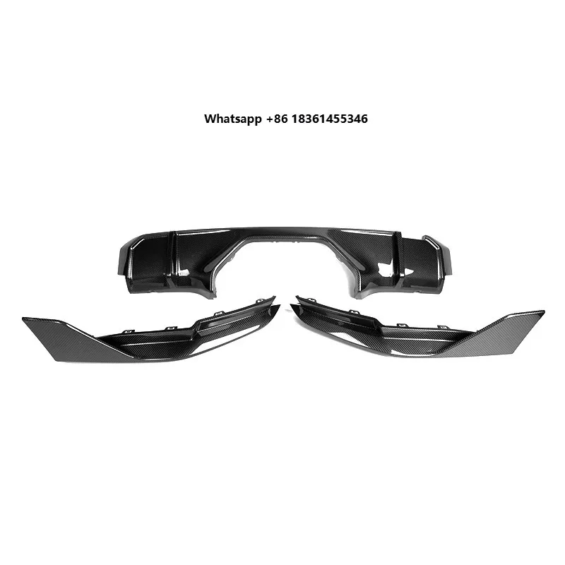 

For M3 G80/M4 G82 2021+ Premium Dry Carbon MP Style Rear Diffuser