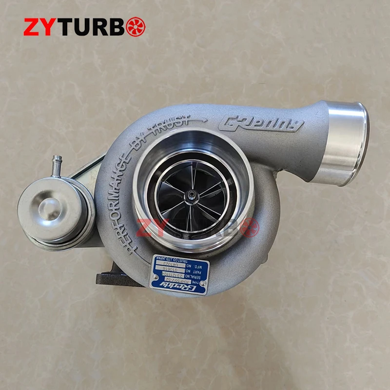 GREDDY TRUST F55 F55V Turbo RHF55V Isuzu Invader 2,5 2,8 D-Max Rodeo 3,0 4JH1 4JH1-TC GR Billet Fin 6 + 6 con actuador Wasgate
