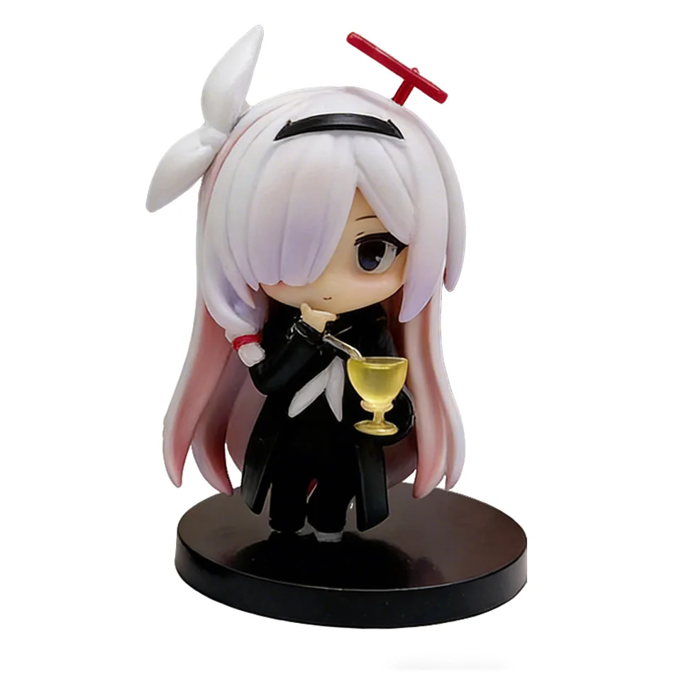 Blue Archive The Animation Q-version Figure A.R.O.N.A Anime Periphery Kawaii Sitting Toys Car Decoration Model birthday gifts