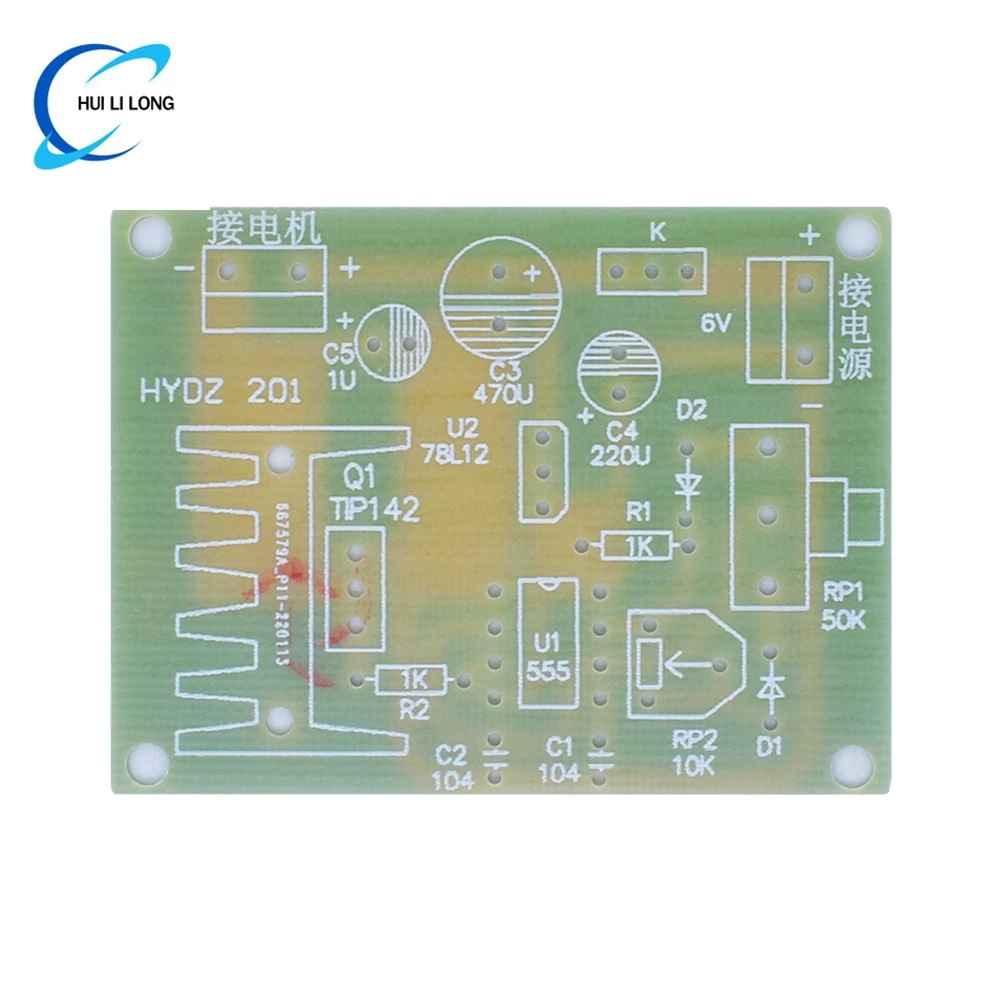 NE555 Motor Speed Regulation Kit Maker DIY Teaching Electronic Manufacturing Technology Test Assembly Training Welding