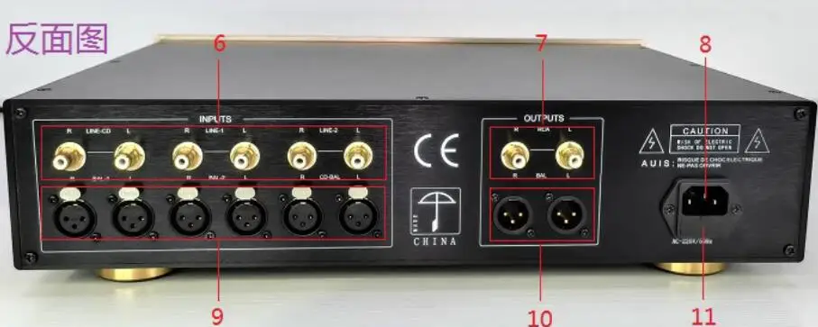 Pure class A MUSMYS C-2860 DIY hifi audio preamplifier Refer to Accuphase E600 circuit