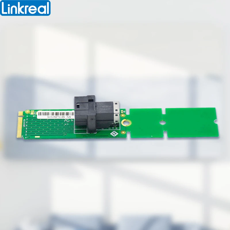 Linkreal U.2 to M.2 NVMe adaptörü kartı isteğe bağlı boyutu 2242, 2260 ve 2280mm-LRNV5611