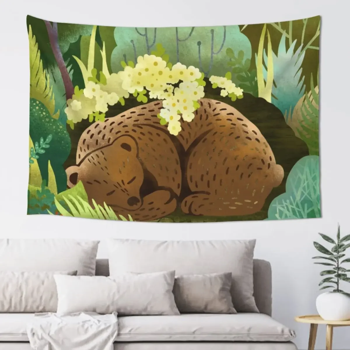

Bear Nest Tapestry House Decorations Room Decorator House Decoration Decorative Wall Murals Tapestry
