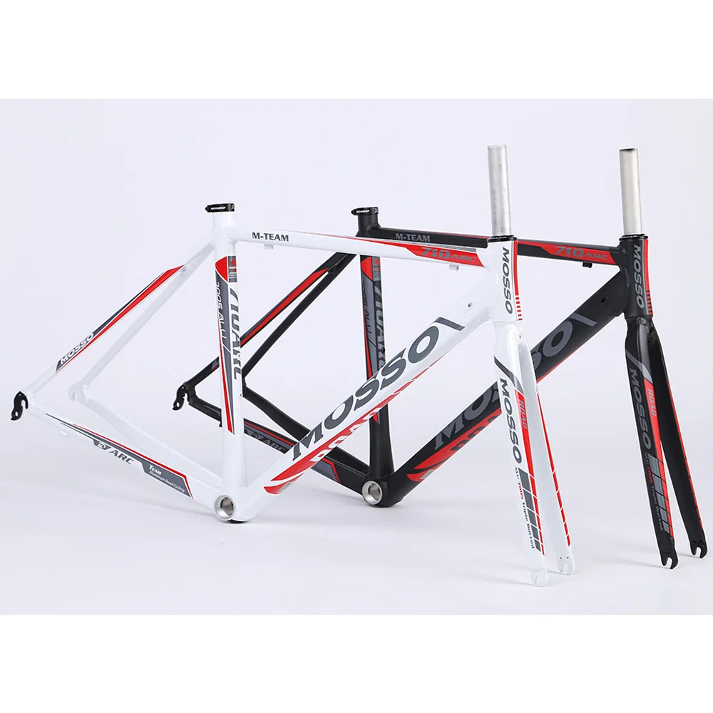 700C MOSSO 710ARC Aluminum Alloy Road Bike Frameset Ultra-light Internal Routing Cable Line Frameset Bicycle Accessories