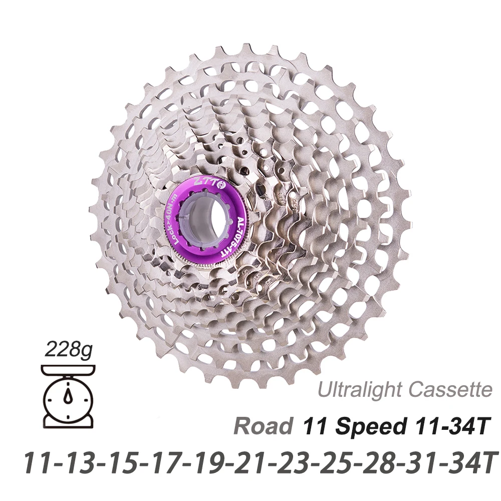 Ztto-超軽量レーシングバイクカセット,hgシステム,11スピード,sr