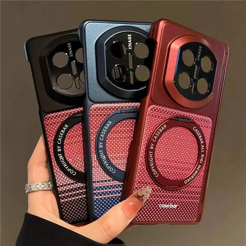 Rotating bracket suitable for Huawei Mate X7 dual axis phone case X6 X5 precision hole protective cover