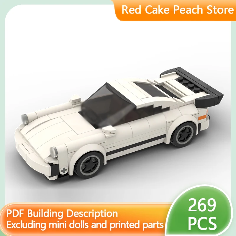 

Speed Racing Car Model MOC Building Bricks High-Performance Sports Car Modular Technology Children Holiday Gifts Assemble Toys