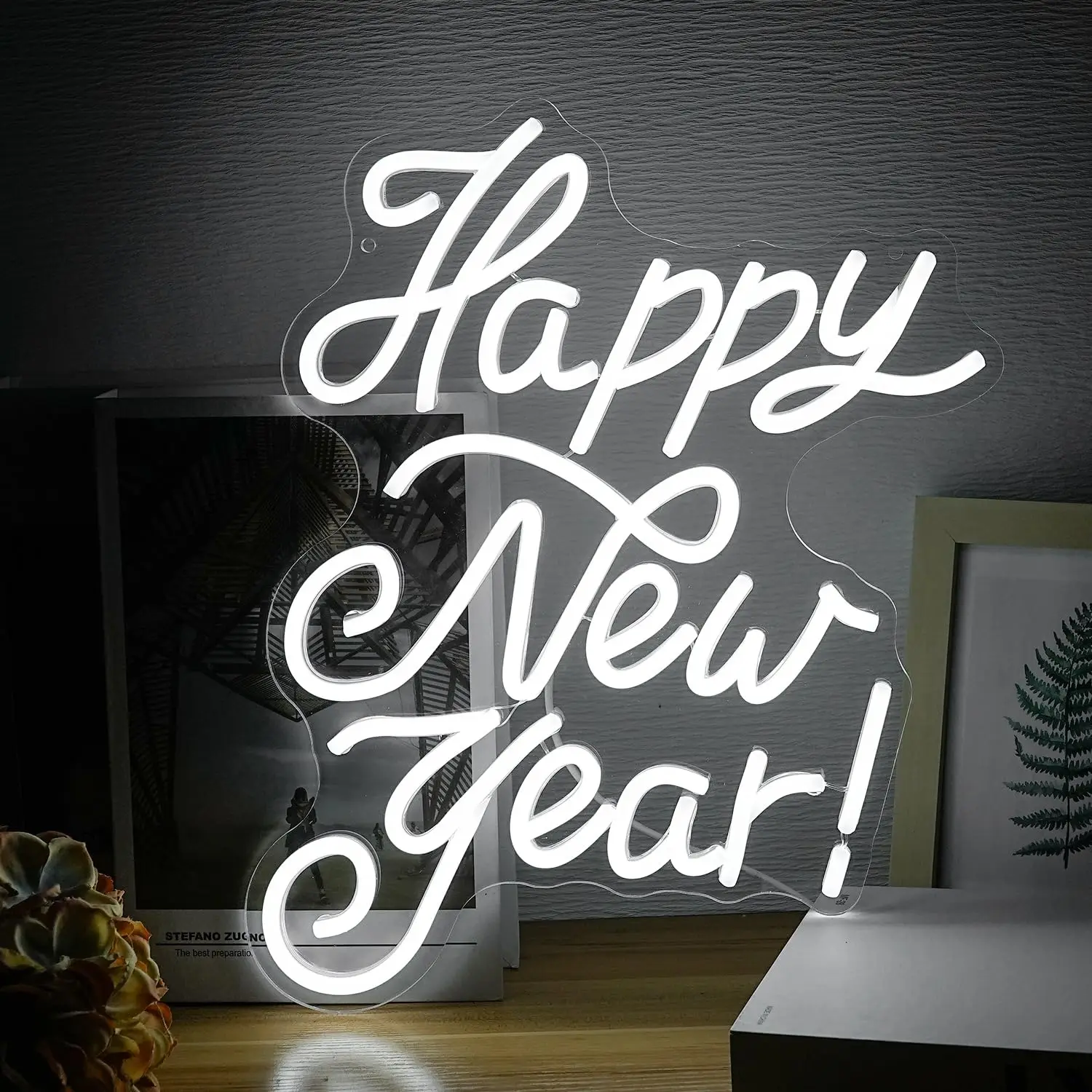 

Happy New Year Neon Sign Led Neon for Wall Decor Home Signs for Home Bedroom Indoor Decorations Birthday Party Decor Gifts