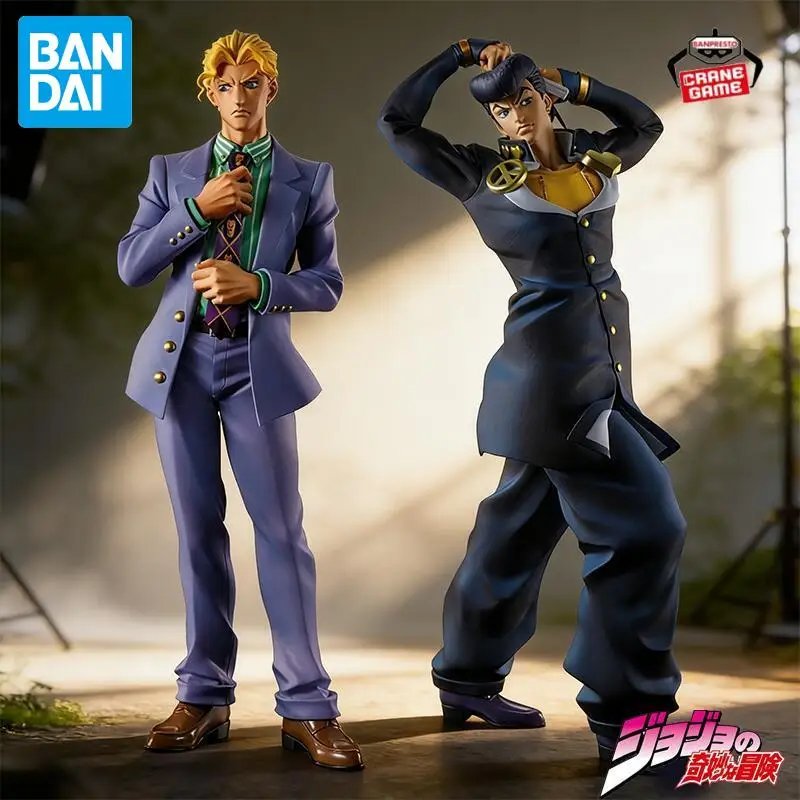 

Bandai Banpresto JoJo's Bizarre Adventure Diamond is Unbreakable Kira Yoshikage Higashikata Josuke Action Figures Anime Figuras