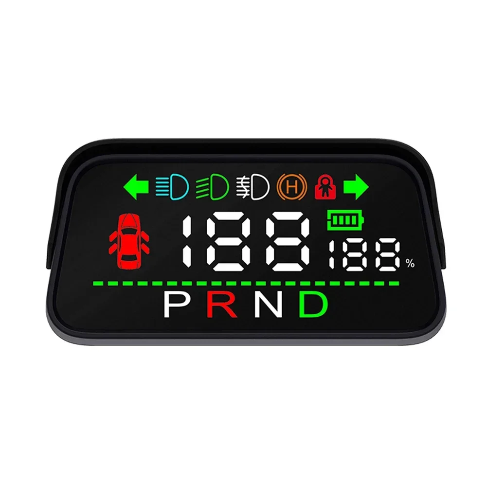 Car Speedometer Display Digital Car HUD Child Lock Display Door Display Driving Lights Fog Lights Gear Display