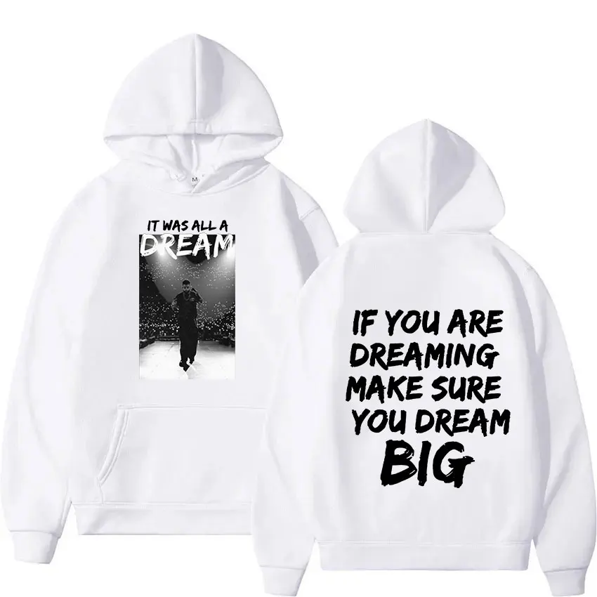 Karan Aujla It Was All A Dream 2024 Album Hoodie Men Casual Fashion Pullover Sweatshirt Oversize Women Cotton Hoodies Streetwear