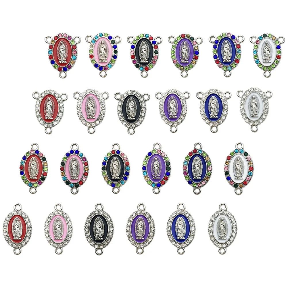 

24 Pcs Small Pendant Vintage Jewelry Making Accessories DIY Charms for Bracelet Pendants Necklace Alloy Accessory