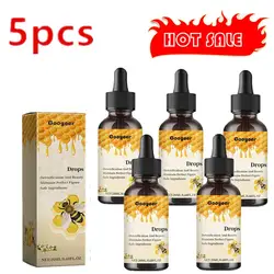 5x Bee Drops 2024 Lymphatic Drainage Liquid Body Slimming Drops Weight LOSS Supplements For Men Women Body Shaping